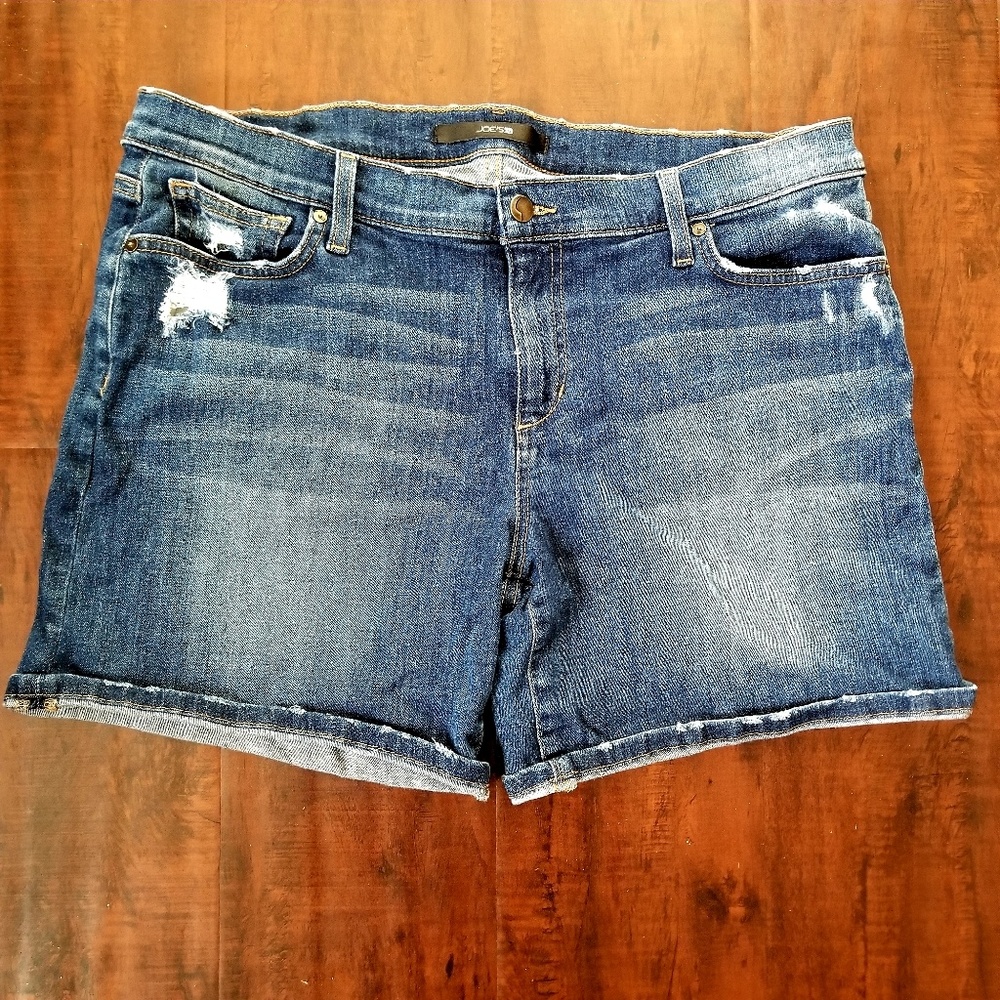 Blue Jean Shorts.